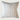 Mud Cloth Pillow - 21" Natural Ivory